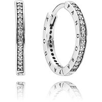 Orecchini Pandora Donna Pandora Signature in Argento 290558CZ - 290558CZ